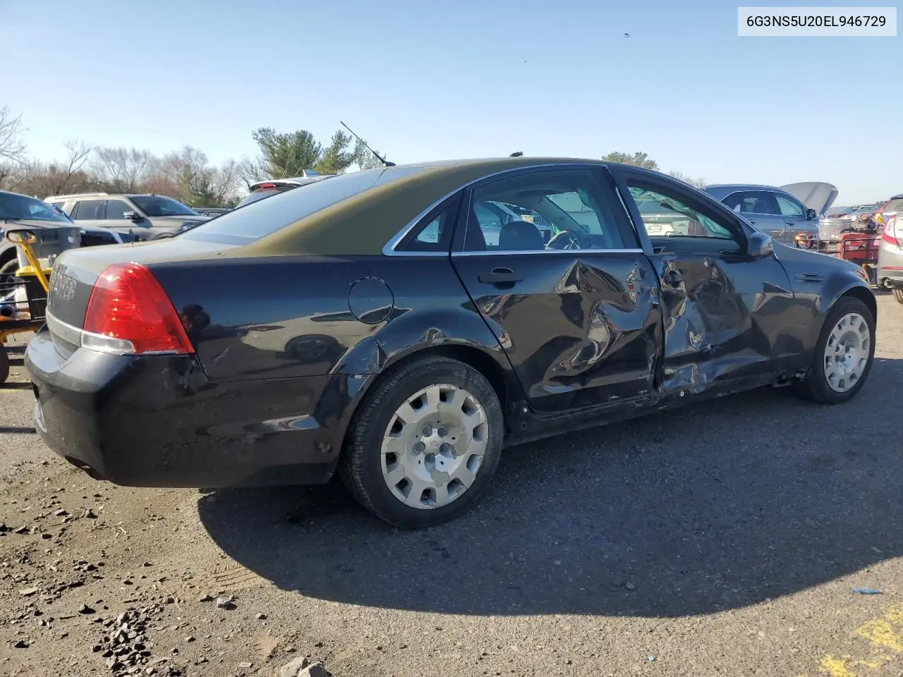 2014 Chevrolet Caprice Police VIN: 6G3NS5U20EL946729 Lot: 61346995
