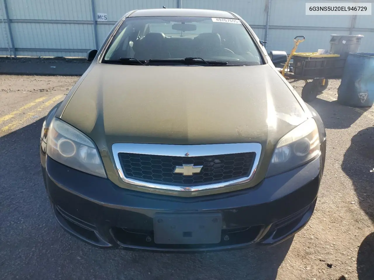 2014 Chevrolet Caprice Police VIN: 6G3NS5U20EL946729 Lot: 61346995