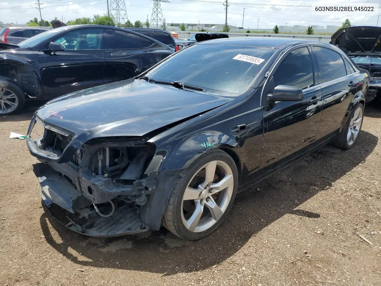 2014 Chevrolet Caprice Police VIN: 6G3NS5U28EL945022 Lot: 61740685