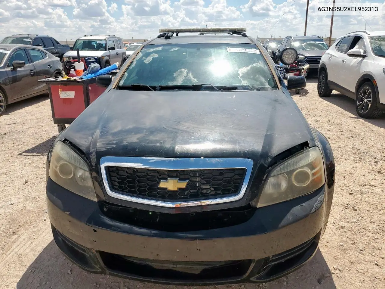 2014 Chevrolet Caprice Police VIN: 6G3NS5U2XEL952313 Lot: 62163605