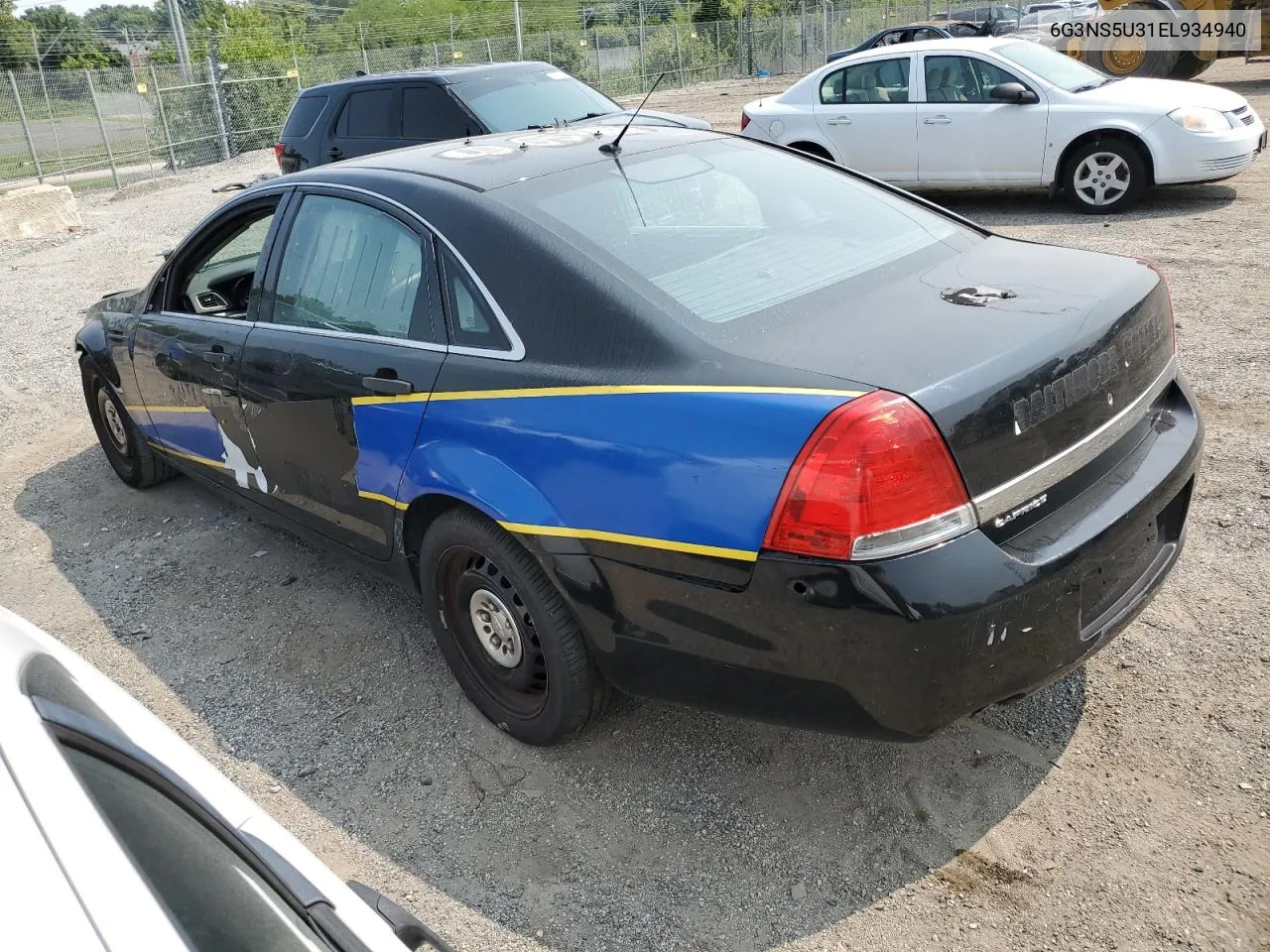 2014 Chevrolet Caprice Police VIN: 6G3NS5U31EL934940 Lot: 67400984