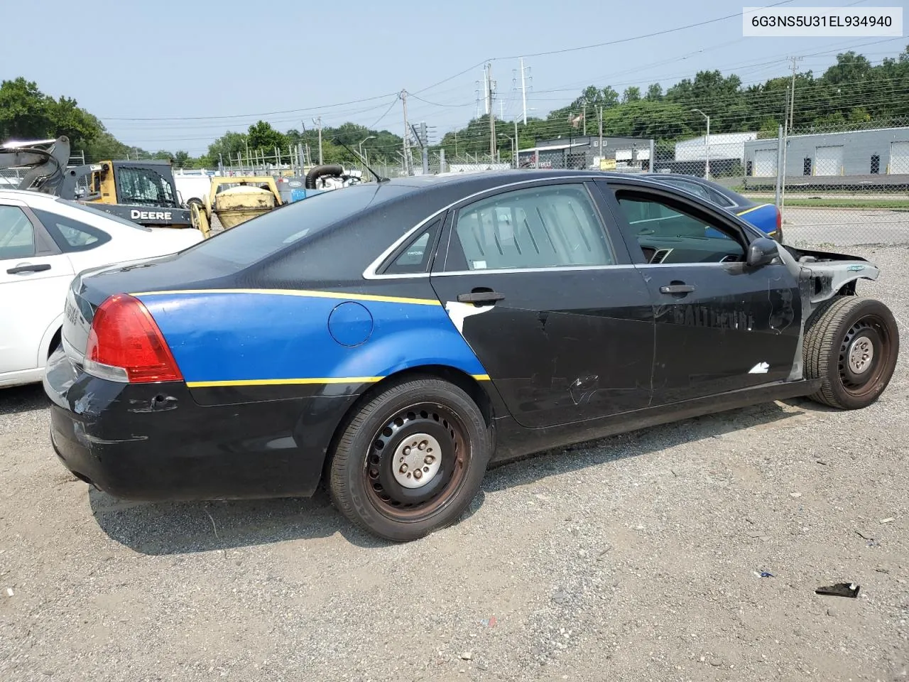 2014 Chevrolet Caprice Police VIN: 6G3NS5U31EL934940 Lot: 67400984