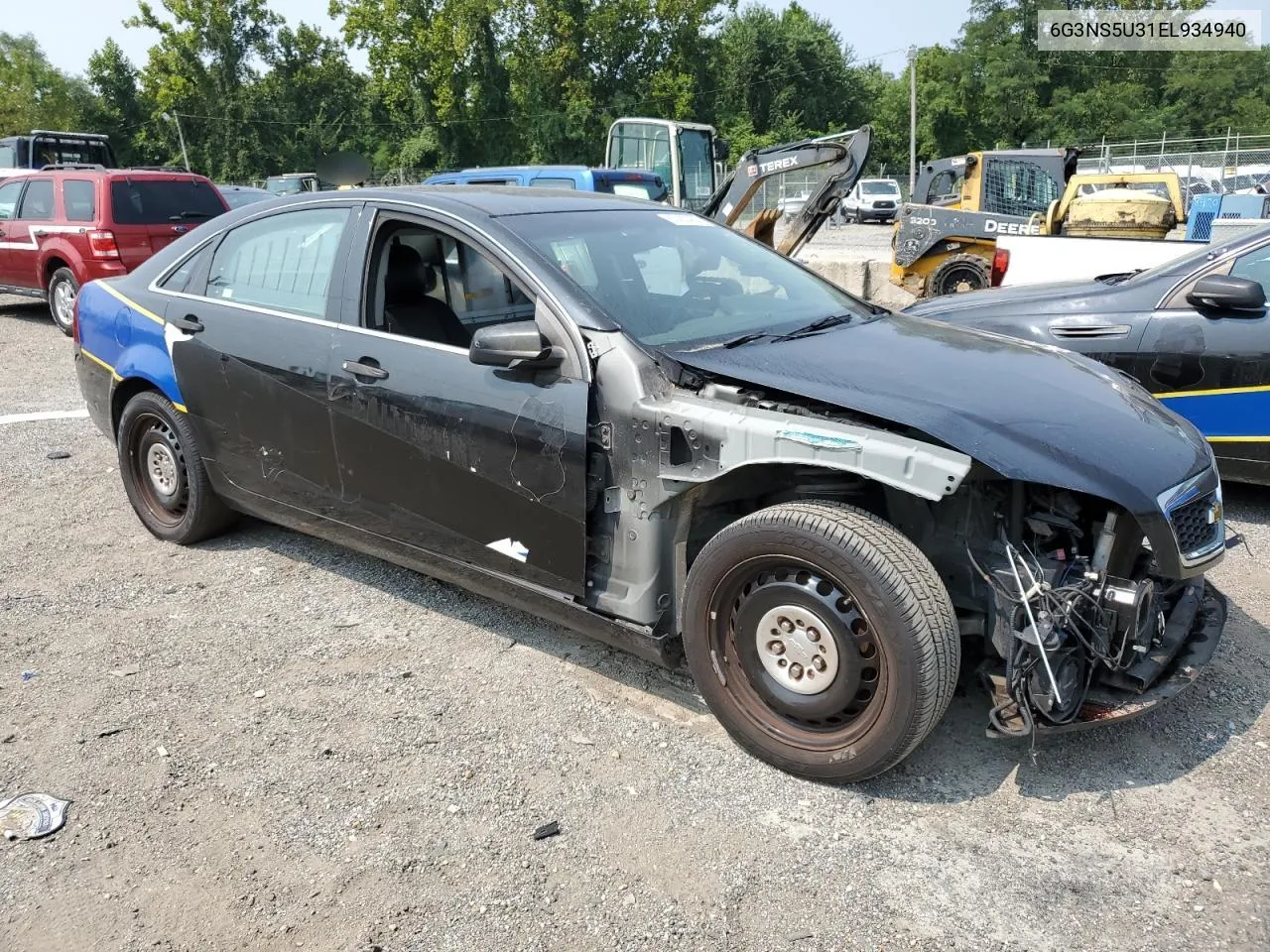 2014 Chevrolet Caprice Police VIN: 6G3NS5U31EL934940 Lot: 67400984
