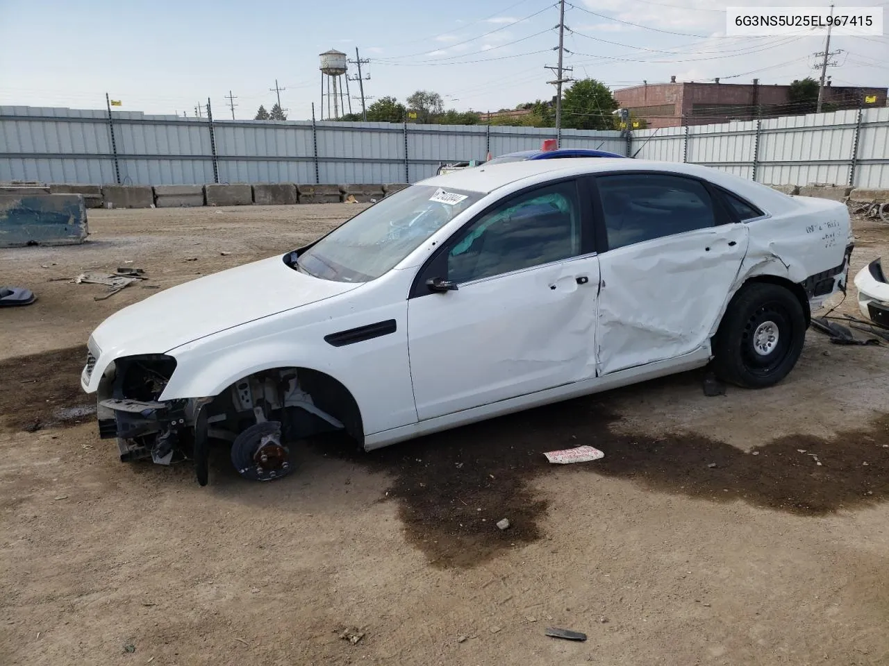 2014 Chevrolet Caprice Police VIN: 6G3NS5U25EL967415 Lot: 72433844