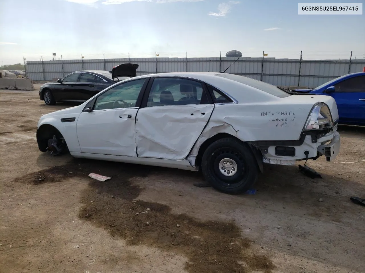 2014 Chevrolet Caprice Police VIN: 6G3NS5U25EL967415 Lot: 72433844