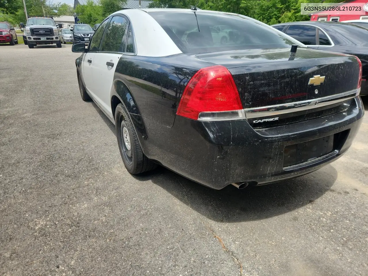 2016 Chevrolet Caprice Police VIN: 6G3NS5U28GL210723 Lot: 61418105
