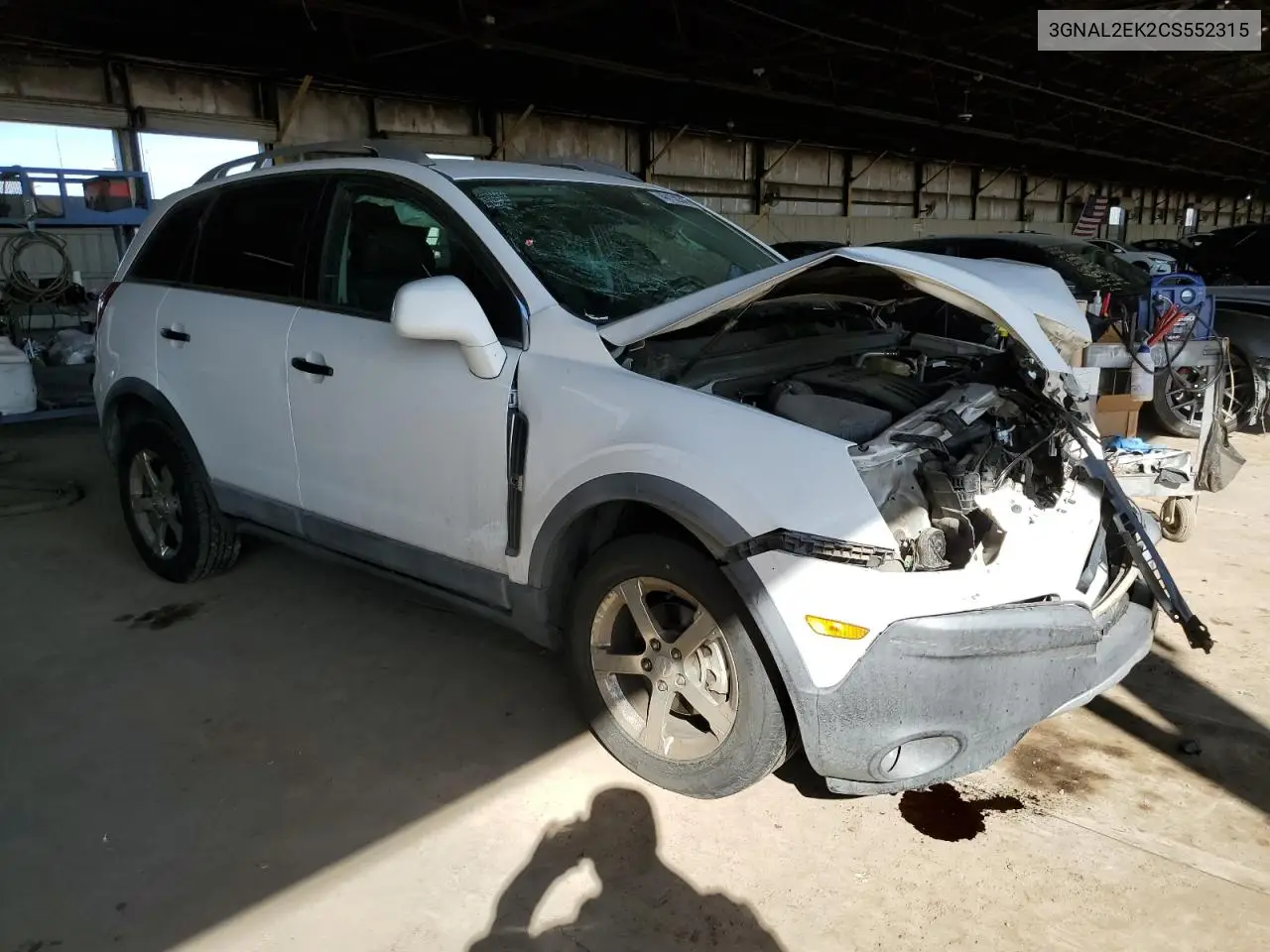 2012 Chevrolet Captiva Sport VIN: 3GNAL2EK2CS552315 Lot: 46130345