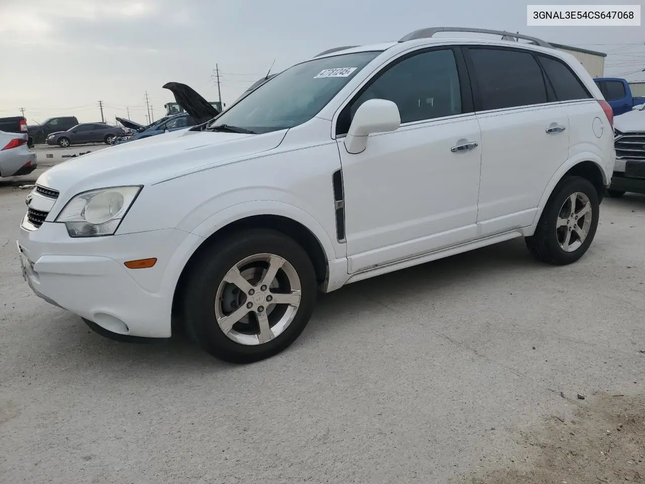 2012 Chevrolet Captiva Sport VIN: 3GNAL3E54CS647068 Lot: 47781245