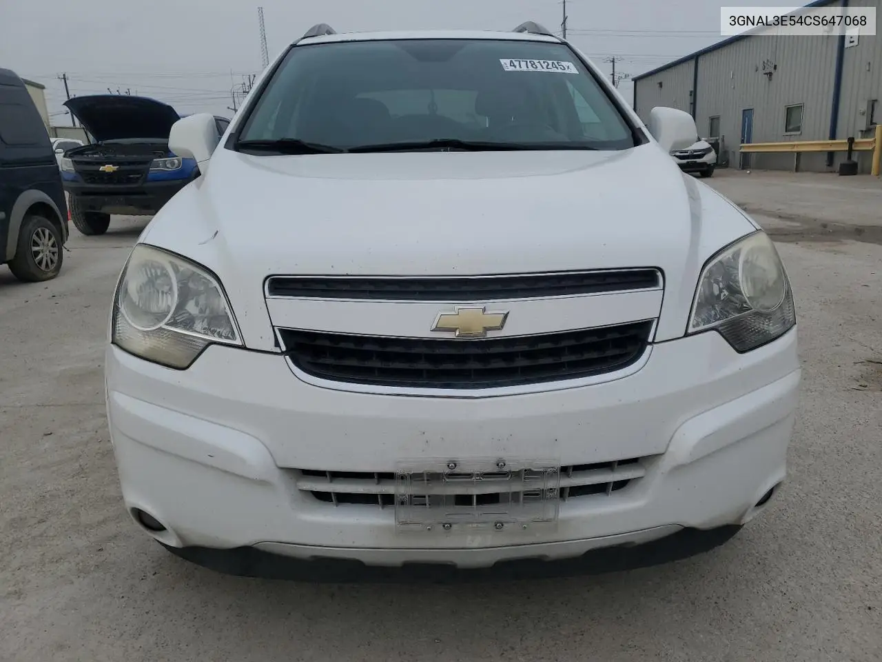 2012 Chevrolet Captiva Sport VIN: 3GNAL3E54CS647068 Lot: 47781245