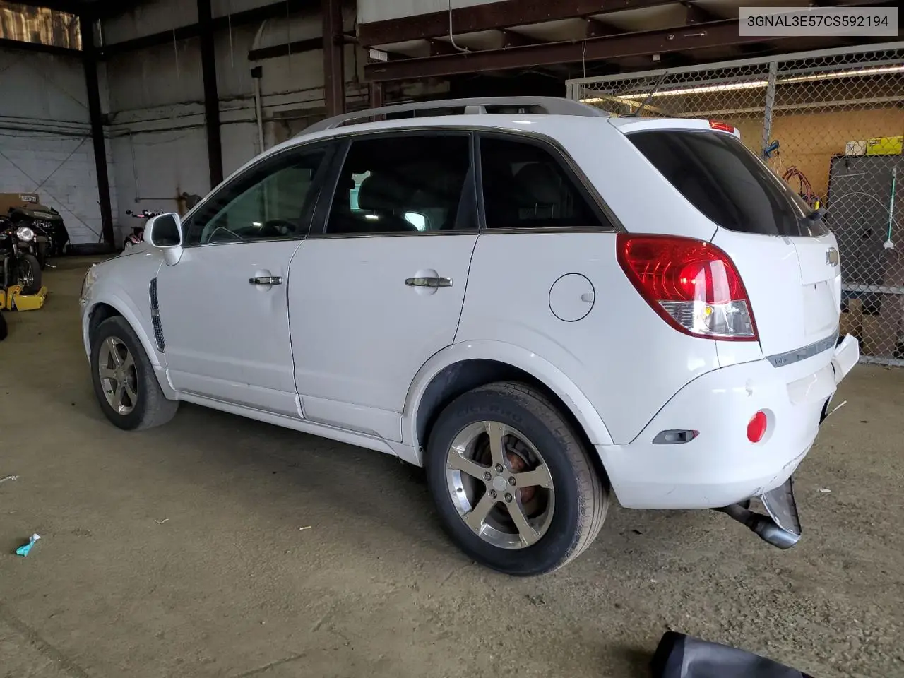 2012 Chevrolet Captiva Sport VIN: 3GNAL3E57CS592194 Lot: 50364015