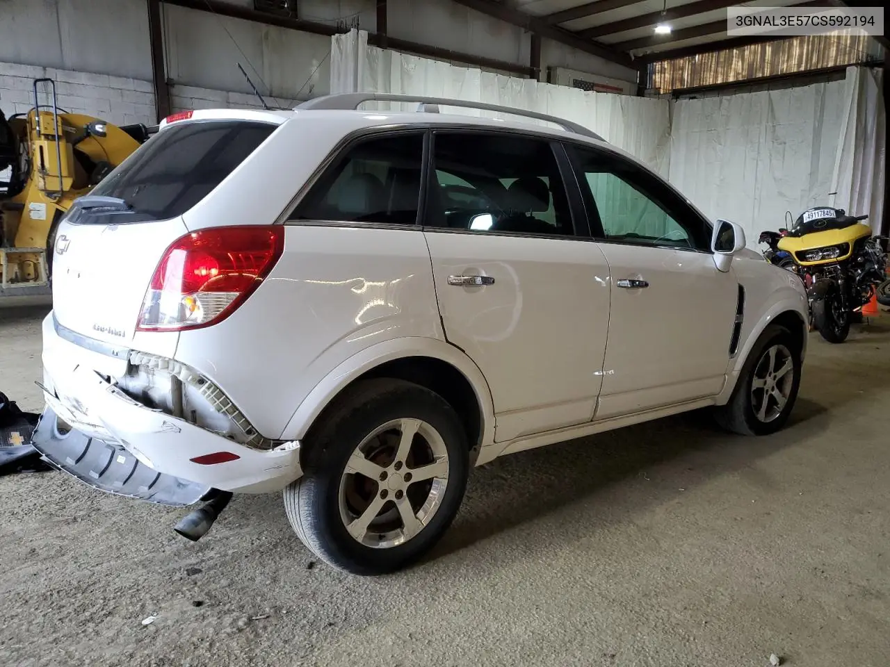 2012 Chevrolet Captiva Sport VIN: 3GNAL3E57CS592194 Lot: 50364015
