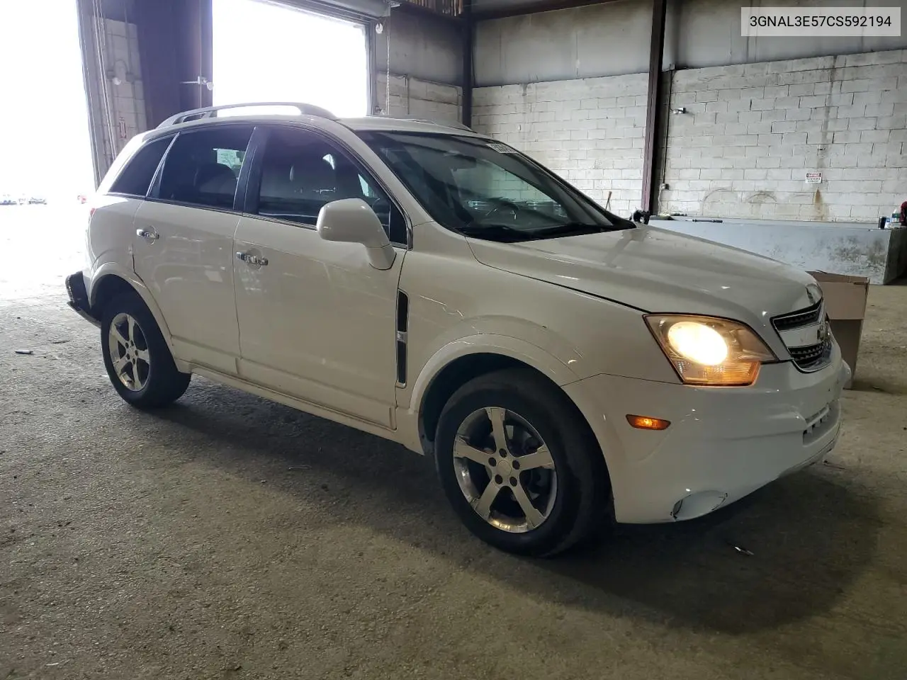 2012 Chevrolet Captiva Sport VIN: 3GNAL3E57CS592194 Lot: 50364015