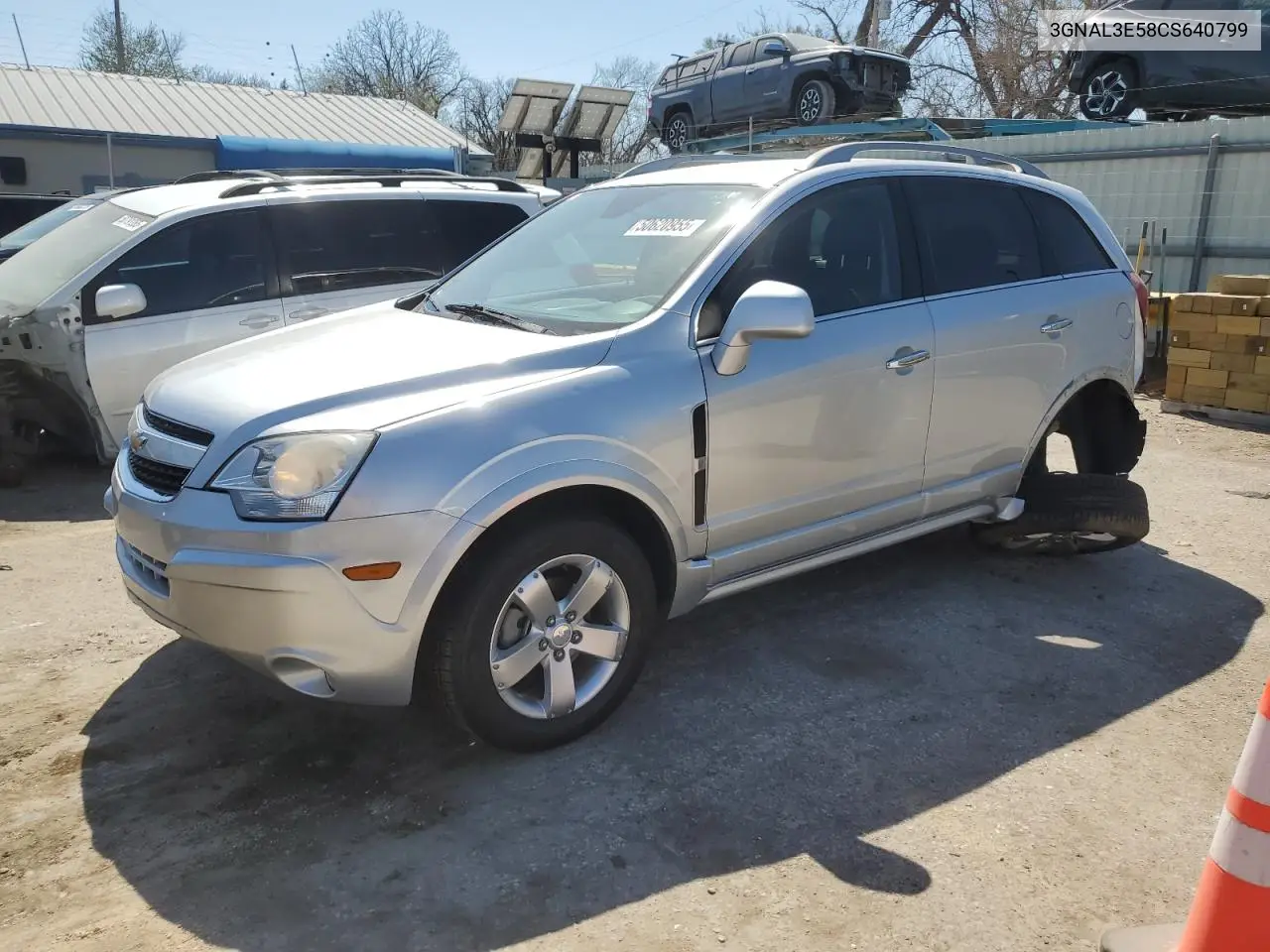 2012 Chevrolet Captiva Sport VIN: 3GNAL3E58CS640799 Lot: 50620955