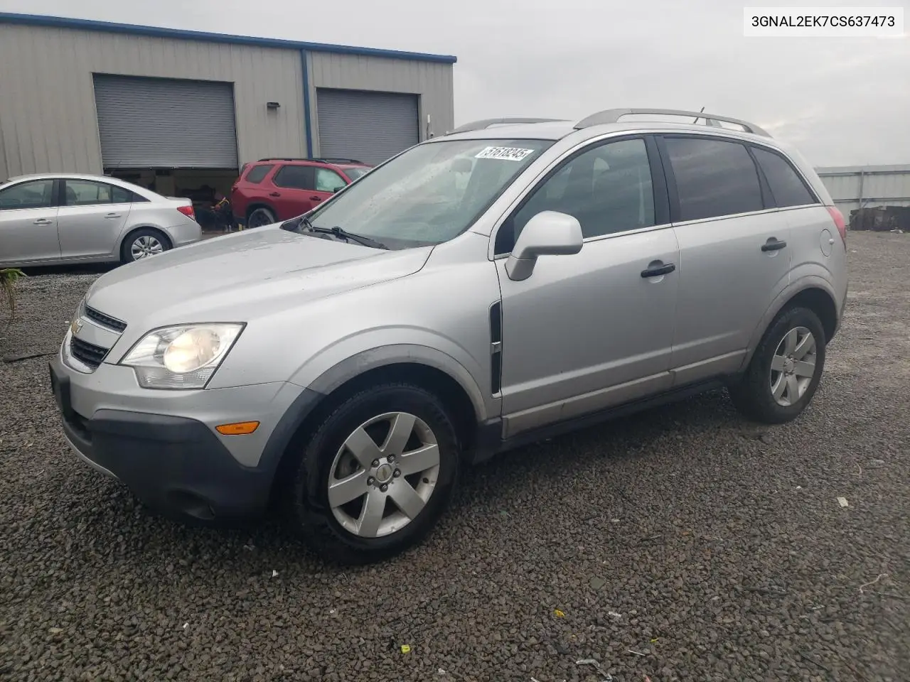 2012 Chevrolet Captiva Sport VIN: 3GNAL2EK7CS637473 Lot: 51618245