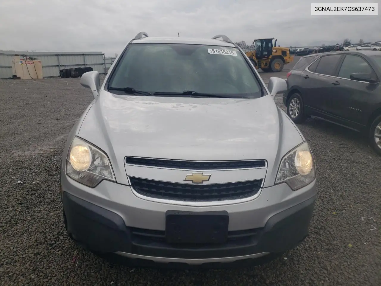 2012 Chevrolet Captiva Sport VIN: 3GNAL2EK7CS637473 Lot: 51618245