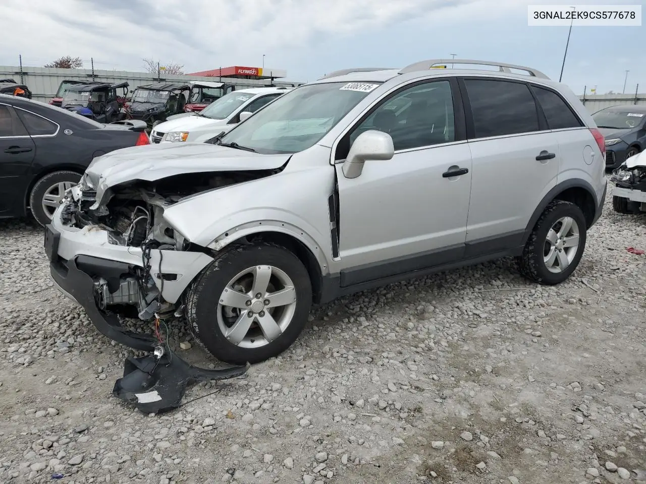 2012 Chevrolet Captiva Sport VIN: 3GNAL2EK9CS577678 Lot: 53065115
