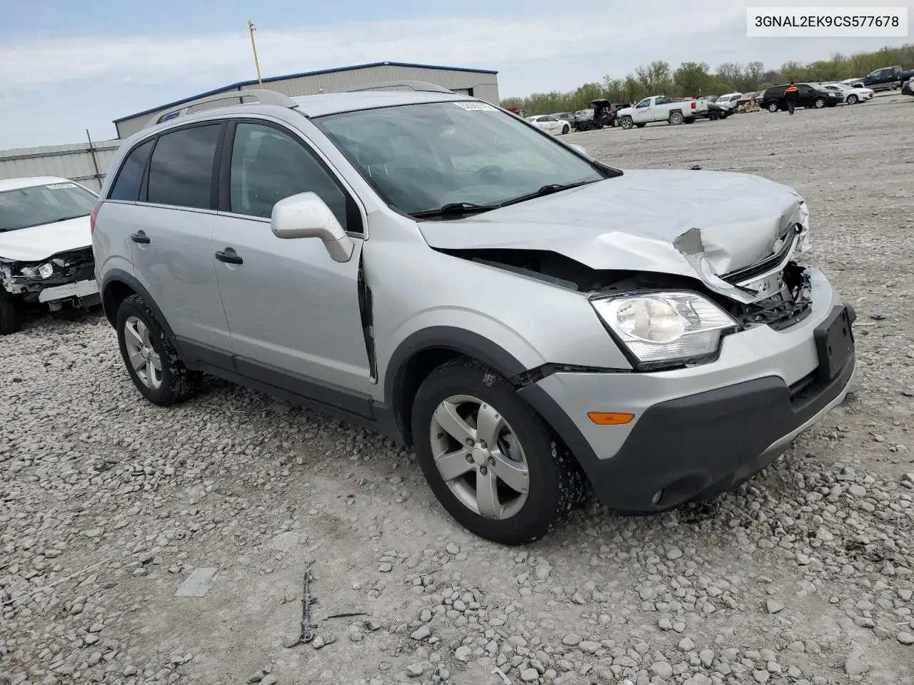 2012 Chevrolet Captiva Sport VIN: 3GNAL2EK9CS577678 Lot: 53065115