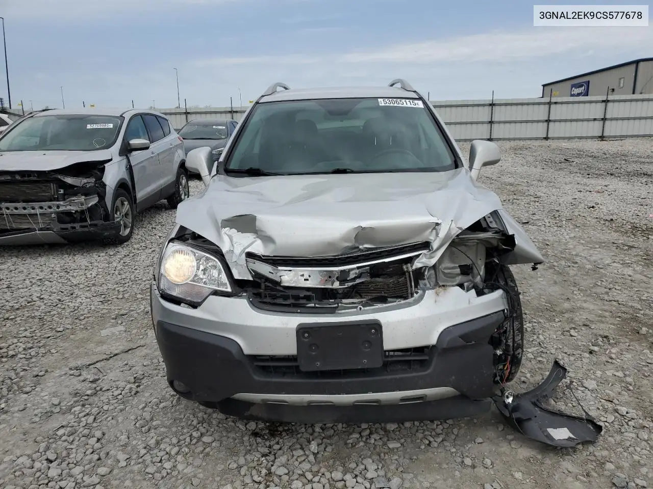 2012 Chevrolet Captiva Sport VIN: 3GNAL2EK9CS577678 Lot: 53065115