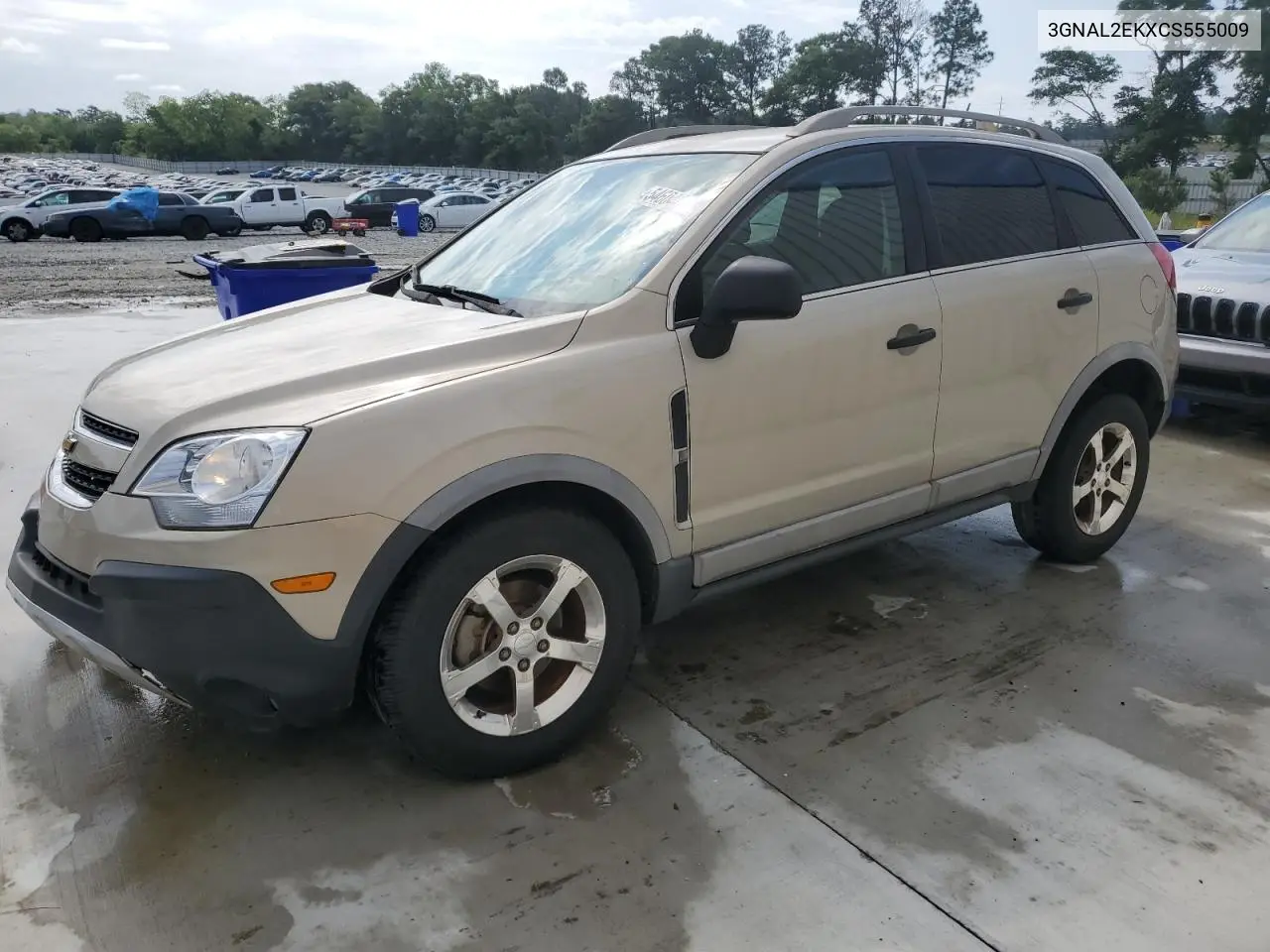 2012 Chevrolet Captiva Sport VIN: 3GNAL2EKXCS555009 Lot: 54604495