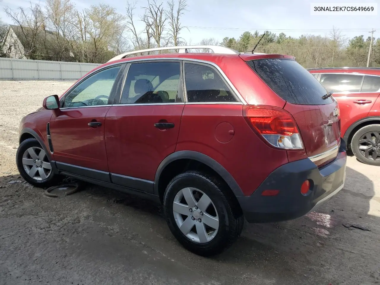 2012 Chevrolet Captiva Sport VIN: 3GNAL2EK7CS649669 Lot: 54785475
