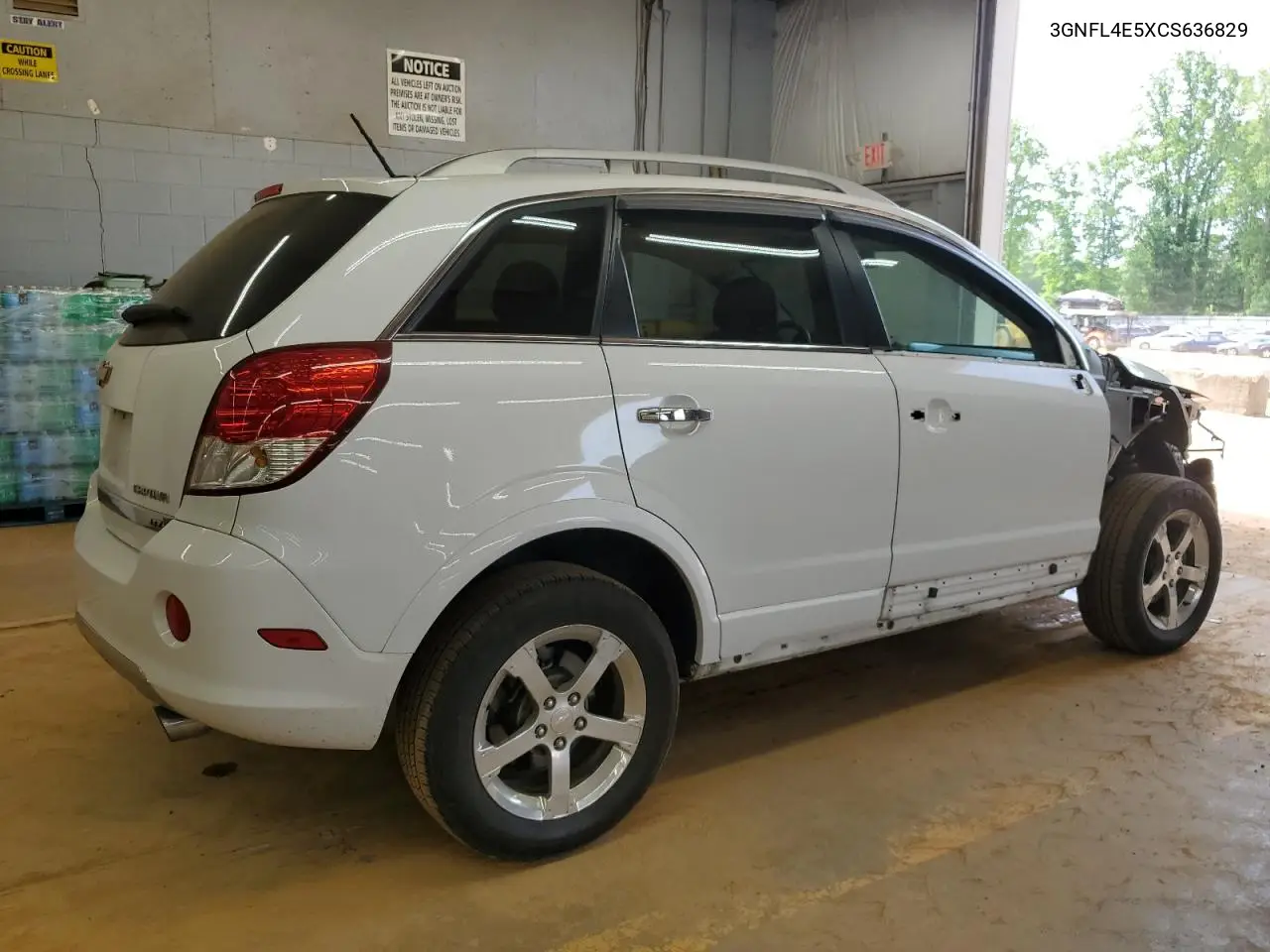 2012 Chevrolet Captiva Sport VIN: 3GNFL4E5XCS636829 Lot: 55035375