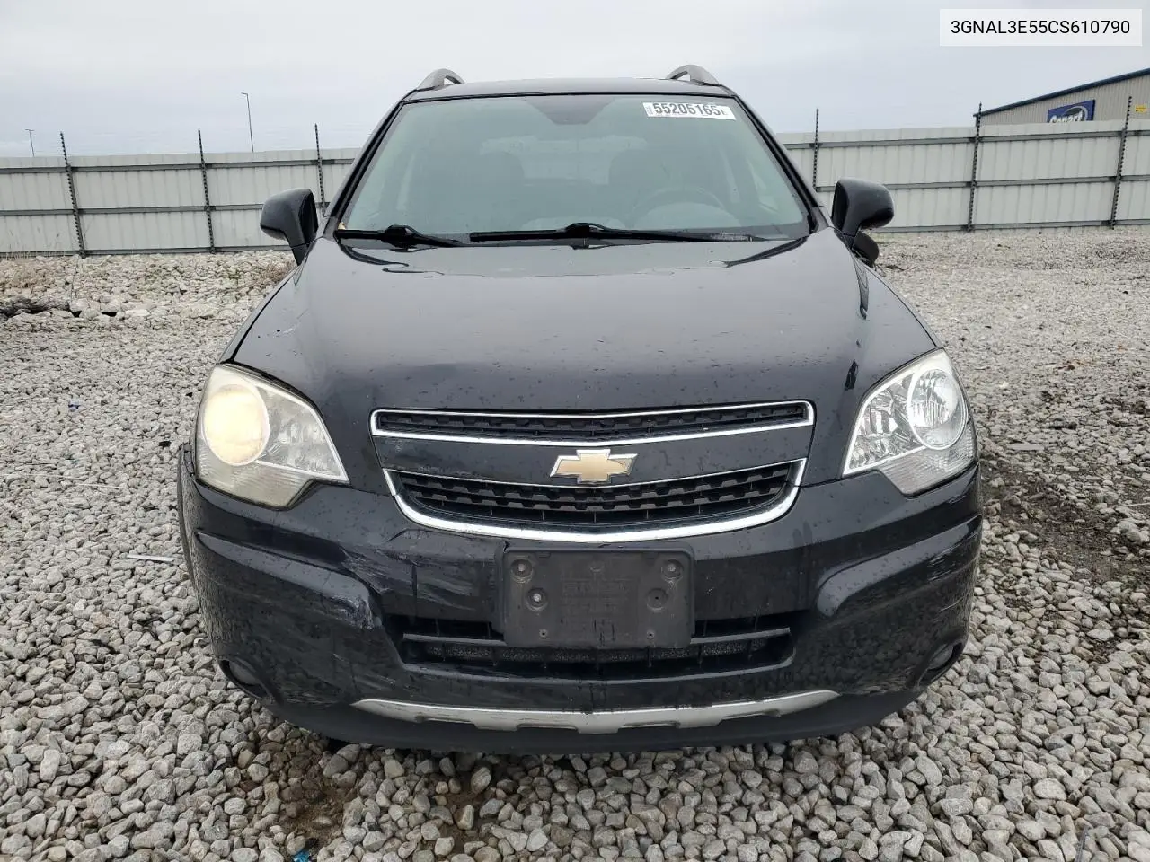 2012 Chevrolet Captiva Sport VIN: 3GNAL3E55CS610790 Lot: 55205165