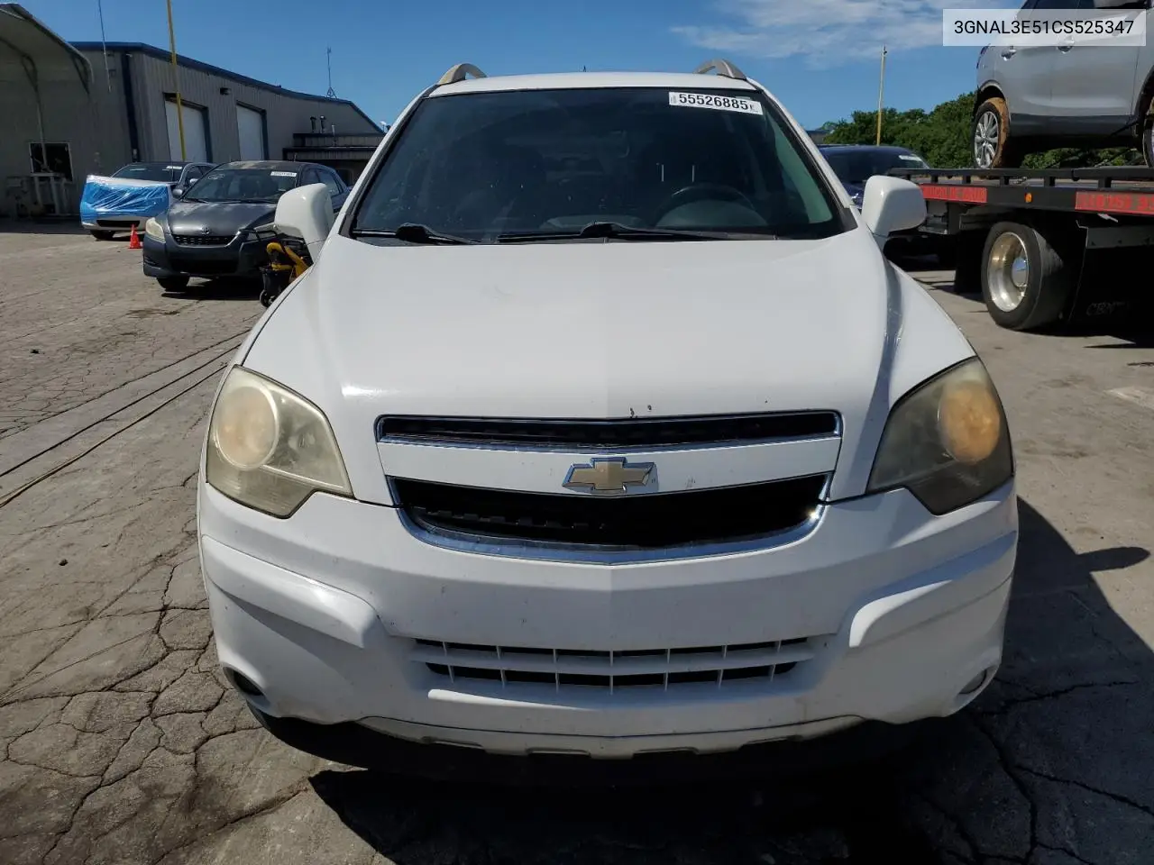2012 Chevrolet Captiva Sport VIN: 3GNAL3E51CS525347 Lot: 55526885