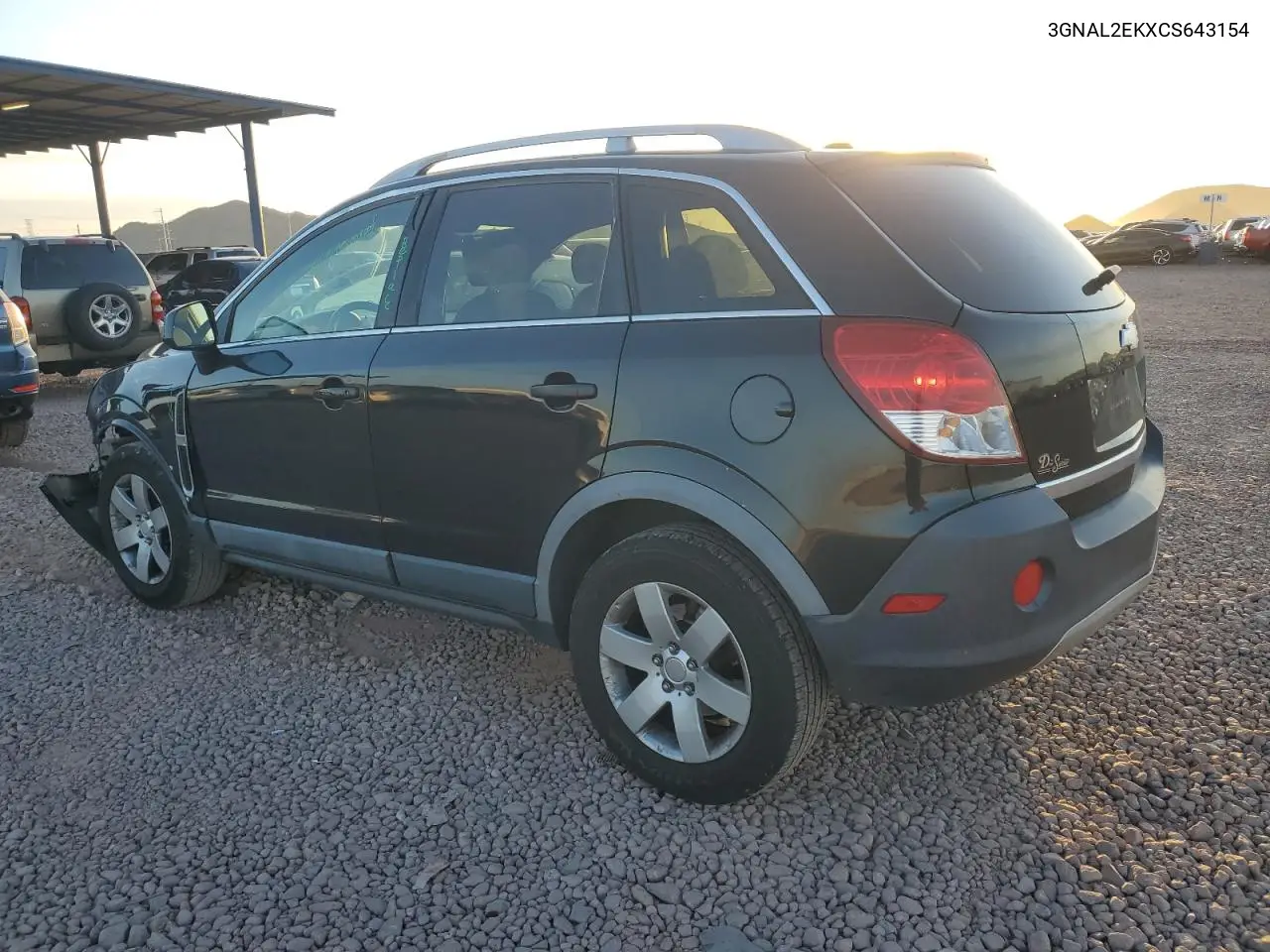 2012 Chevrolet Captiva Sport VIN: 3GNAL2EKXCS643154 Lot: 55620585