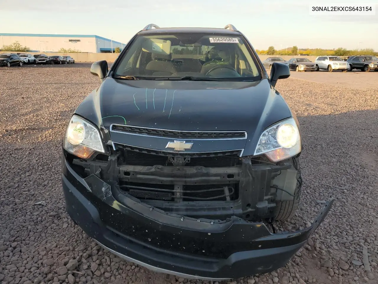 2012 Chevrolet Captiva Sport VIN: 3GNAL2EKXCS643154 Lot: 55620585