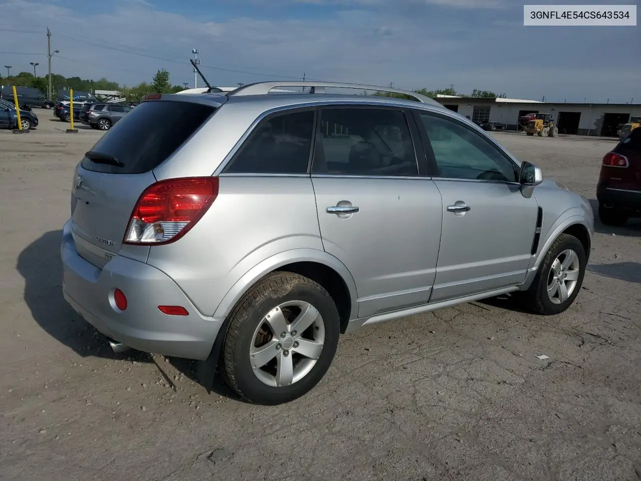 2012 Chevrolet Captiva Sport VIN: 3GNFL4E54CS643534 Lot: 55659185
