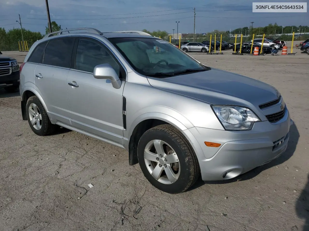 2012 Chevrolet Captiva Sport VIN: 3GNFL4E54CS643534 Lot: 55659185