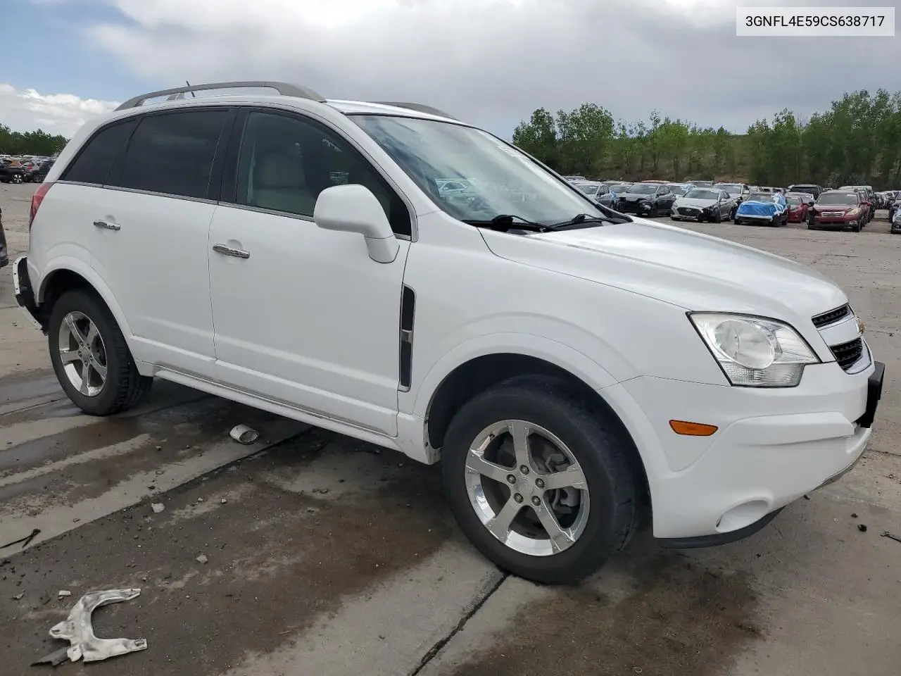 2012 Chevrolet Captiva Sport VIN: 3GNFL4E59CS638717 Lot: 56777825