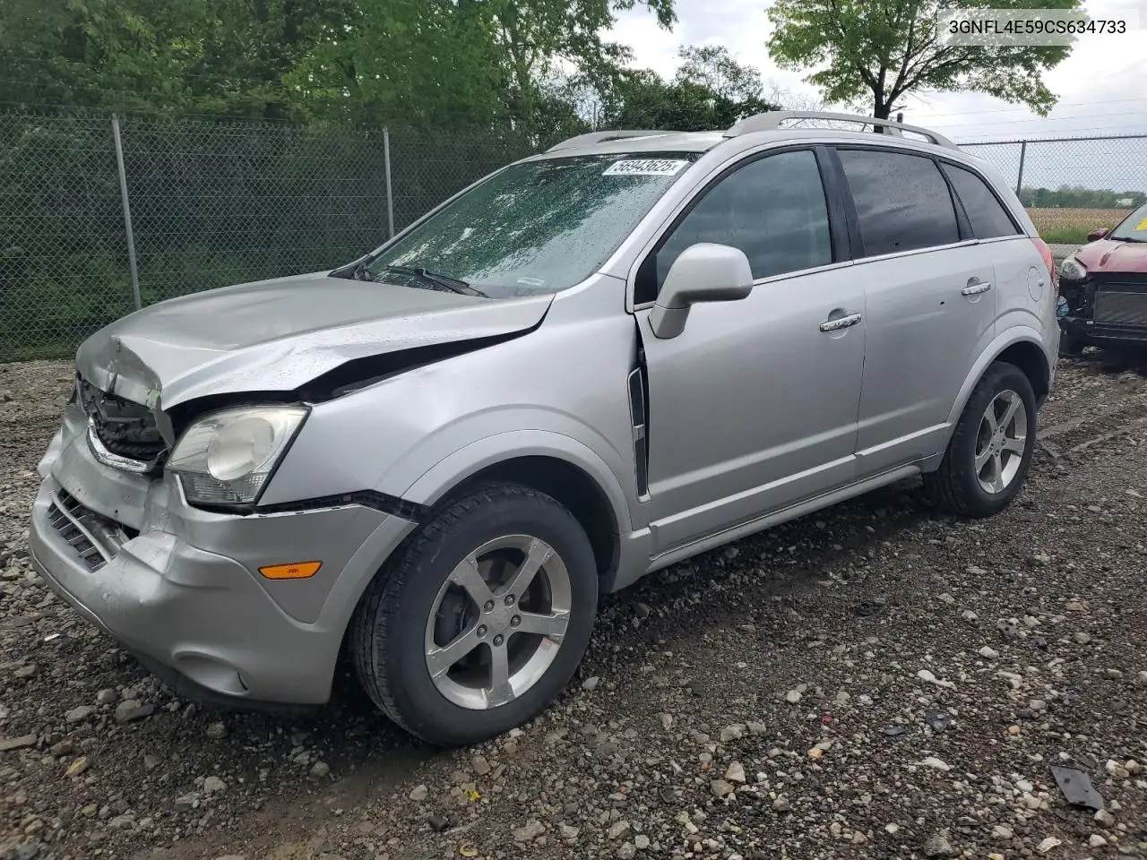2012 Chevrolet Captiva Sport VIN: 3GNFL4E59CS634733 Lot: 56943625