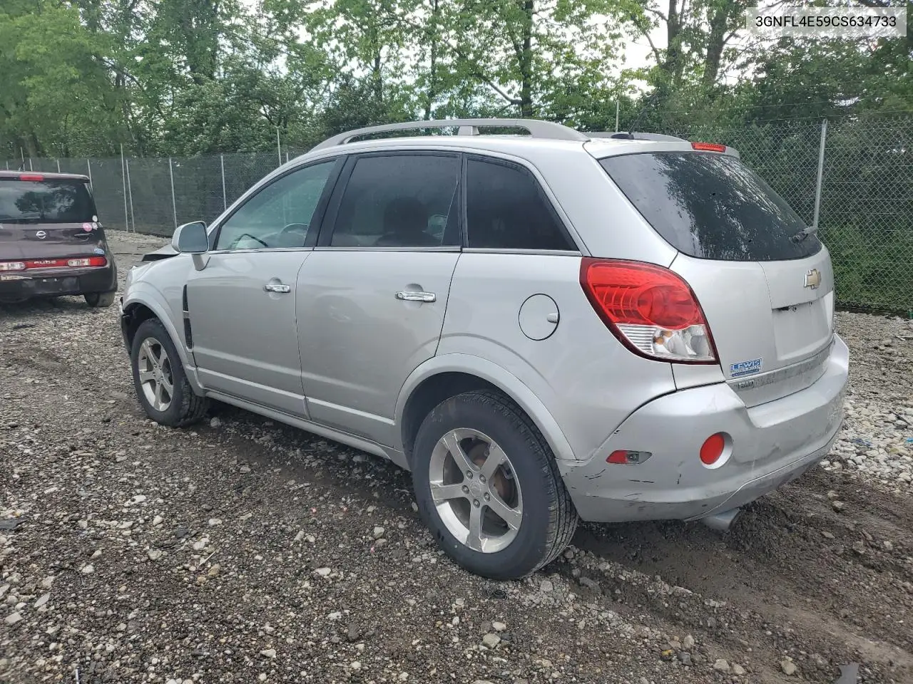 2012 Chevrolet Captiva Sport VIN: 3GNFL4E59CS634733 Lot: 56943625