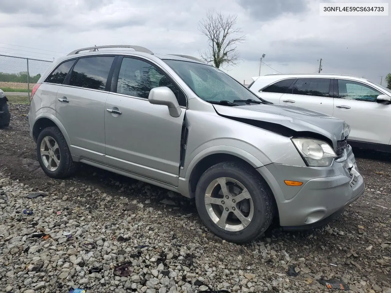 2012 Chevrolet Captiva Sport VIN: 3GNFL4E59CS634733 Lot: 56943625