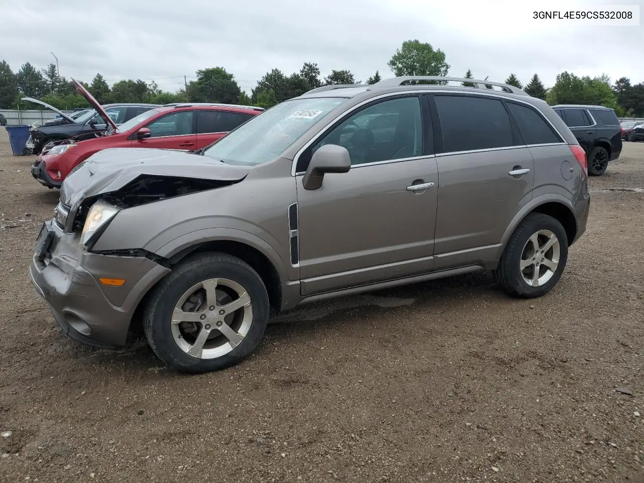 2012 Chevrolet Captiva Sport VIN: 3GNFL4E59CS532008 Lot: 57401545