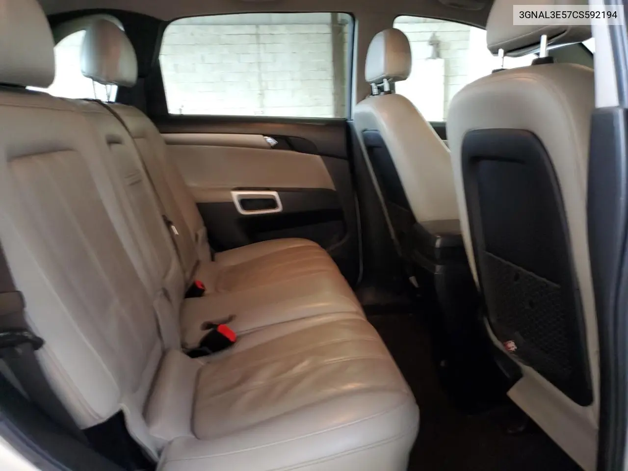 2012 Chevrolet Captiva Sport VIN: 3GNAL3E57CS592194 Lot: 57796395