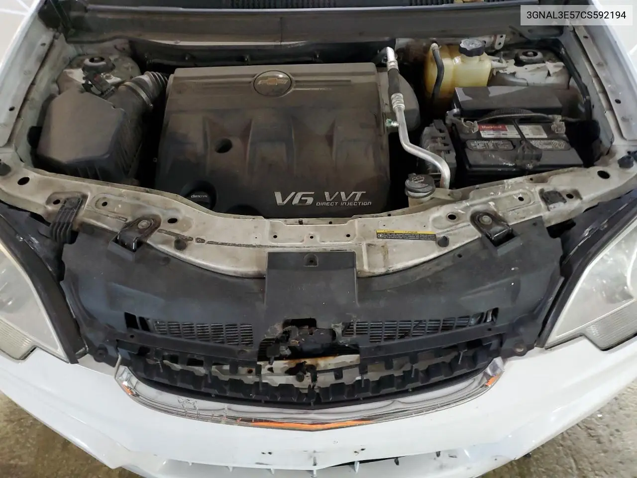 2012 Chevrolet Captiva Sport VIN: 3GNAL3E57CS592194 Lot: 57796395