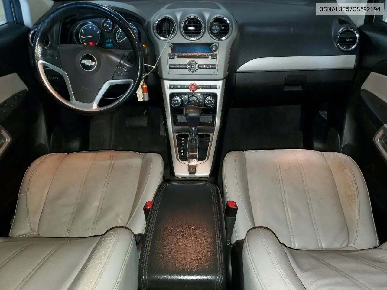 2012 Chevrolet Captiva Sport VIN: 3GNAL3E57CS592194 Lot: 57796395