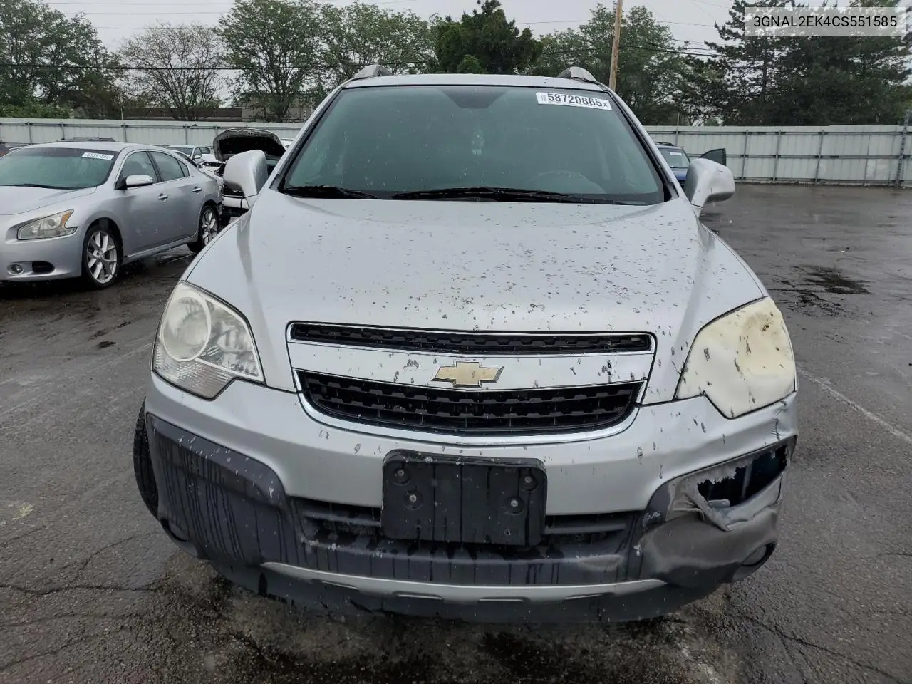 2012 Chevrolet Captiva Sport VIN: 3GNAL2EK4CS551585 Lot: 58720865