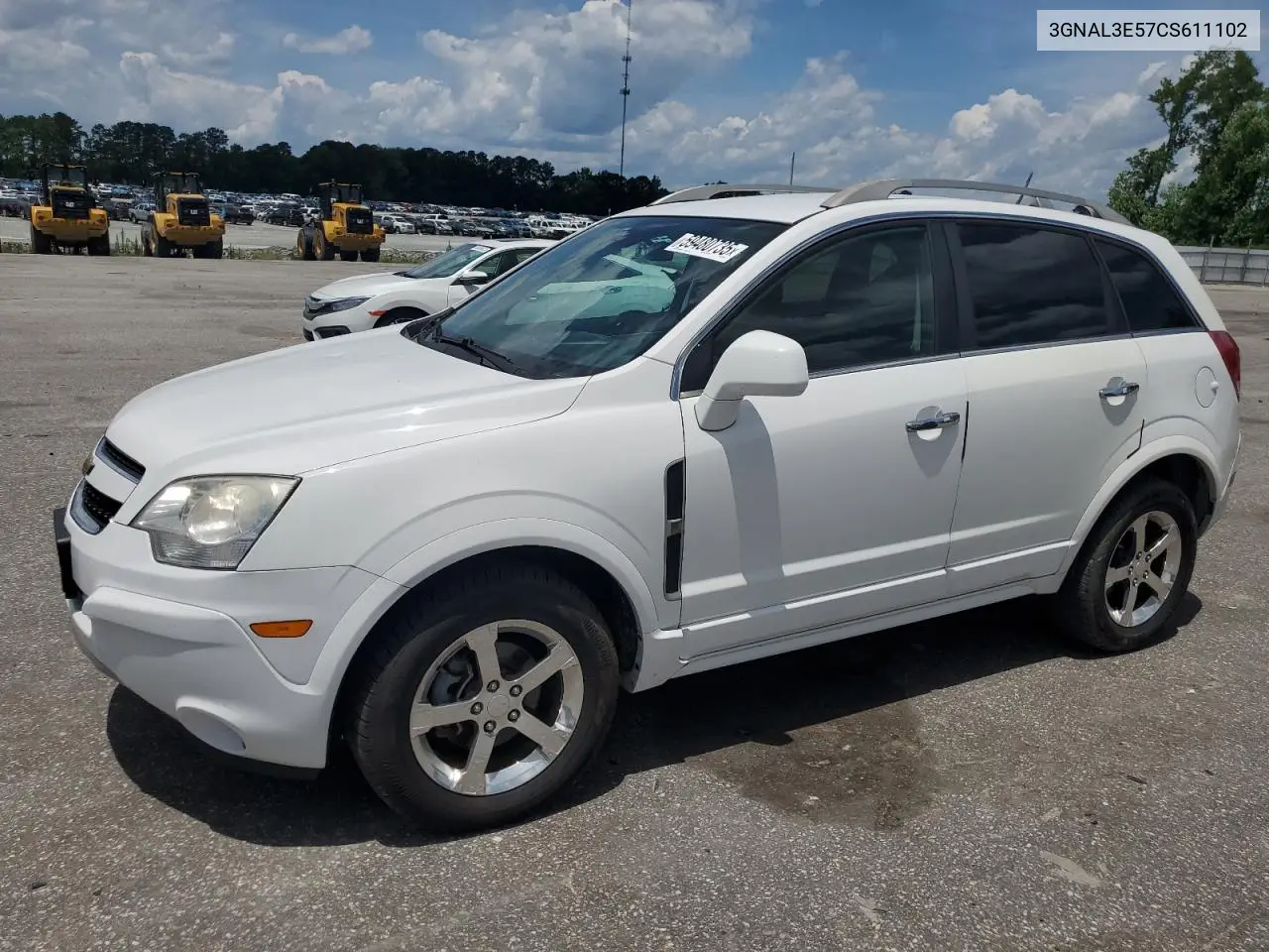 2012 Chevrolet Captiva Sport VIN: 3GNAL3E57CS611102 Lot: 59480735