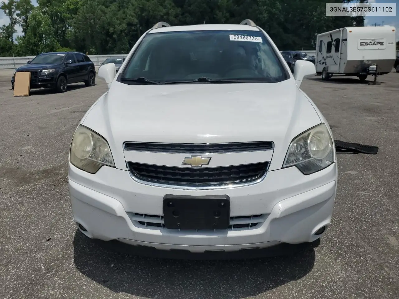 2012 Chevrolet Captiva Sport VIN: 3GNAL3E57CS611102 Lot: 59480735