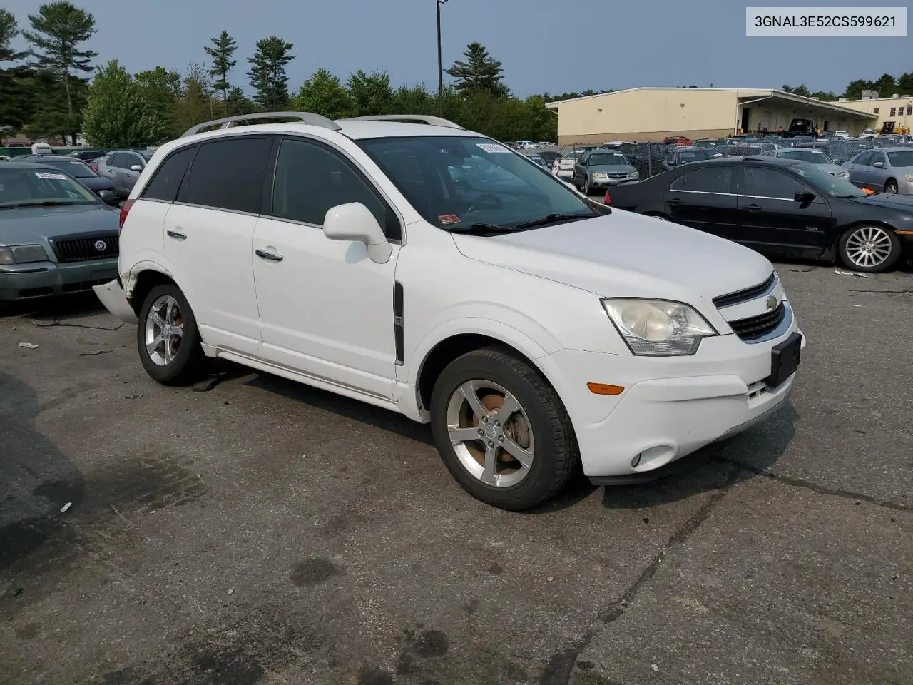2012 Chevrolet Captiva Sport VIN: 3GNAL3E52CS599621 Lot: 59698665