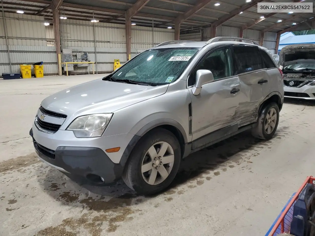 2012 Chevrolet Captiva Sport VIN: 3GNAL2EK8CS547622 Lot: 60217325