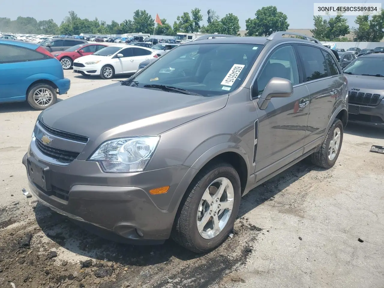 2012 Chevrolet Captiva Sport VIN: 3GNFL4E58CS589834 Lot: 60545515
