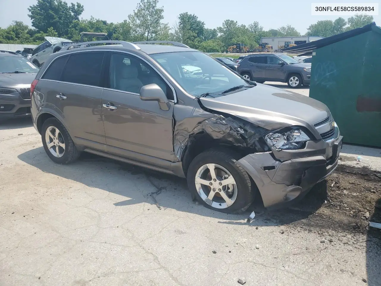 2012 Chevrolet Captiva Sport VIN: 3GNFL4E58CS589834 Lot: 60545515