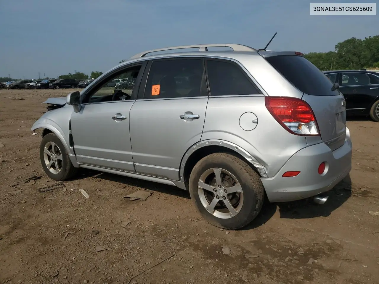 2012 Chevrolet Captiva Sport VIN: 3GNAL3E51CS625609 Lot: 60815375
