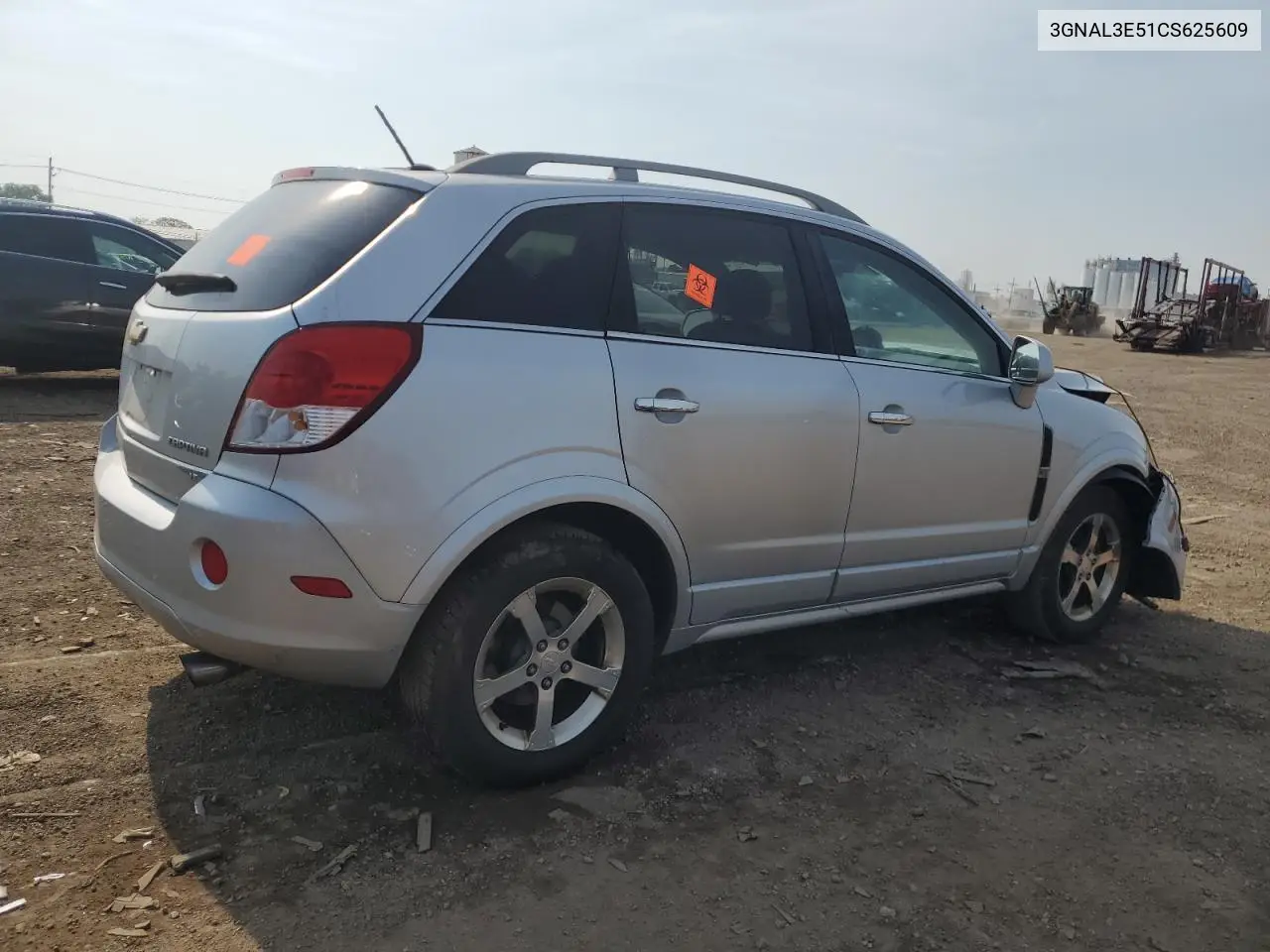 2012 Chevrolet Captiva Sport VIN: 3GNAL3E51CS625609 Lot: 60815375