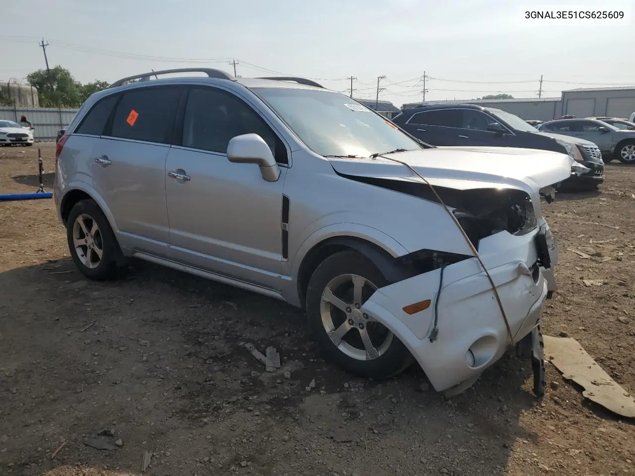 2012 Chevrolet Captiva Sport VIN: 3GNAL3E51CS625609 Lot: 60815375