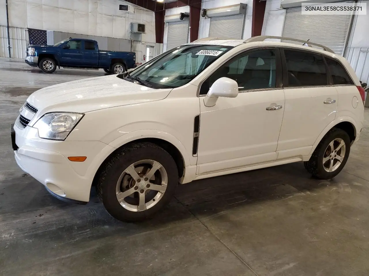 2012 Chevrolet Captiva Sport VIN: 3GNAL3E58CS538371 Lot: 60860315